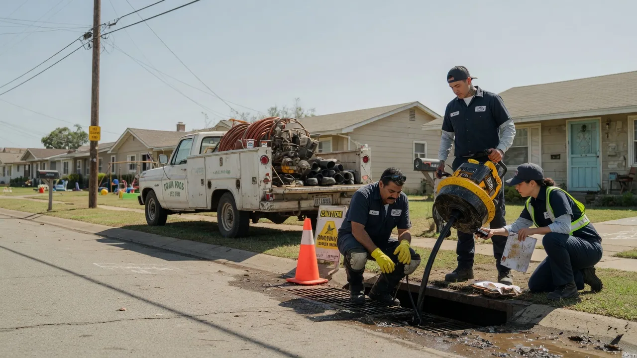 Drain Cleaning in Etoile, TX near me
